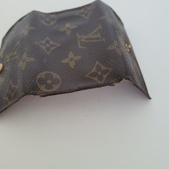 Authentic Louis Vuitton Monogram Multicles 6 Key Hooks Case Brown Small Good - Picture 8 of 10